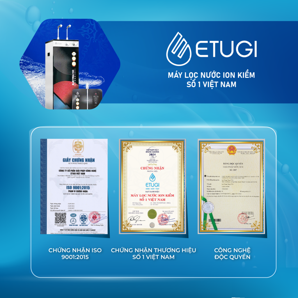 Màng Lọc GAC Chính Hãng Chất Lượng Cao – Lõi Lọc ETUGI Số 2 cho máy lọc Ion Kiềm - ảnh 4