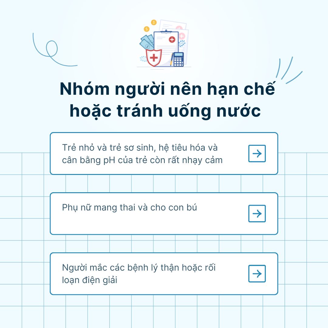 không uống nước ion kiềm
