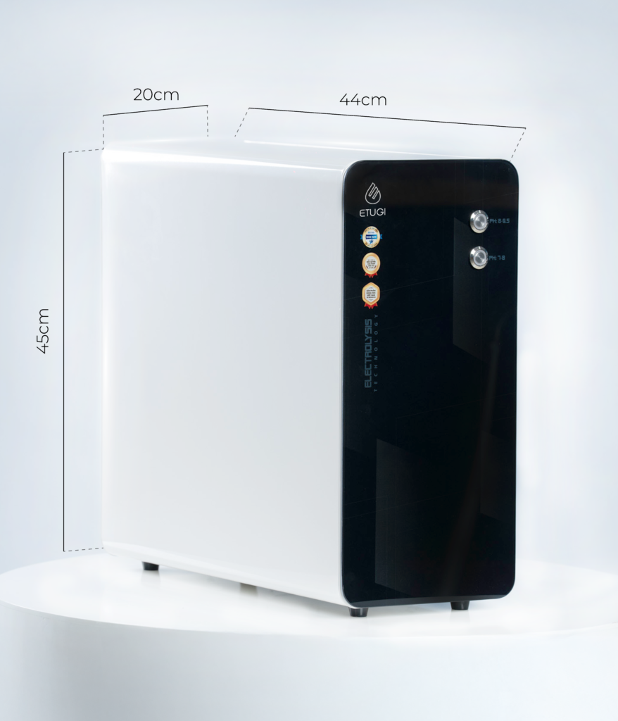 Máy Lọc Nước Ion Kiềm Để Gầm ETUGI ETG102G-SX - ảnh 3