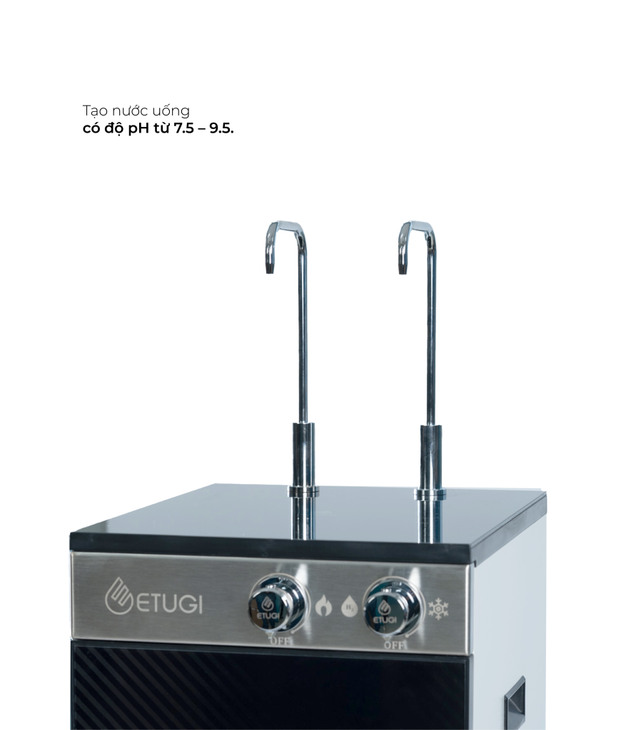 Máy Lọc Nước Ion Kiềm 3 chế độ nước nóng – nguội – lạnh ETG102NL-SX - ảnh 3