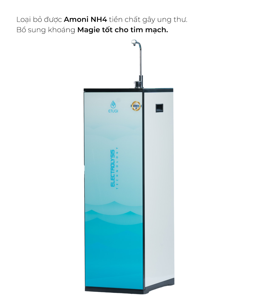 Máy Lọc Nước Ion Kiềm ETUGI ETG102T - ảnh 3