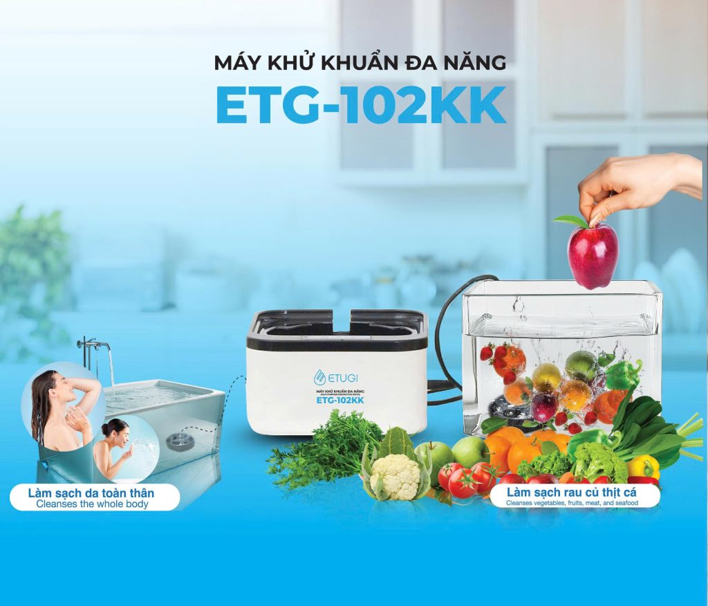 MÁY KHỬ KHUẨN ĐA NĂNG ETG102-KK - ảnh 2