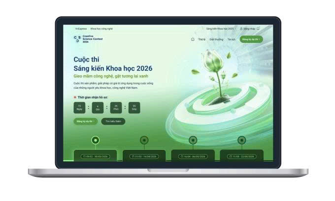Máy lọc nước ion kiềm điện cực tan Magie của ETUGI tham gia Cuộc thi Sáng kiến Khoa học 2026